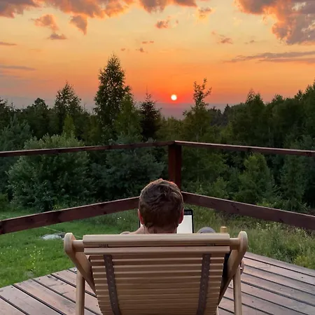 The Sunset будиночок з чаном чан не входить у вартість Prázdninový dům Zhuraky